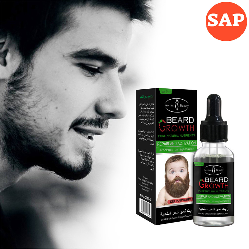Tinh Chất Mọc Râu Lông Tóc Đầy Nam Tính Beard Growth AICHUN BEAUTY Hàng Cao Cấp Mọc Râu Lông Tóc Tự Nhiên Và Nhanh Chóng Trong 2 Tuần Sử Dụng