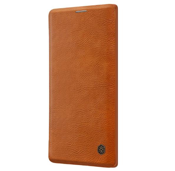 Bao da dành cho Samsung Galaxy Note 10 Plus, Samsung Galaxy Note 10 Plus 5G hiệu Nillkin Qin-