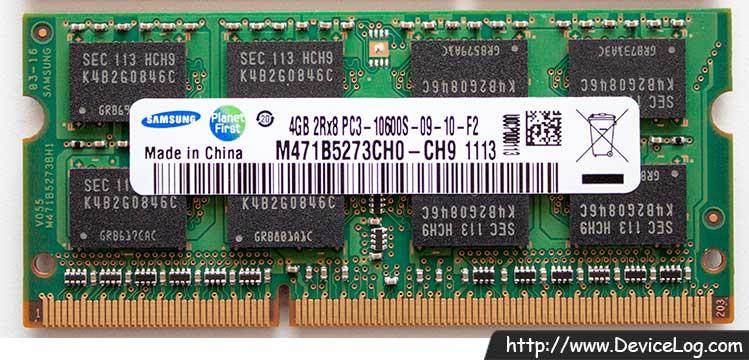 Ram laptop tháo máy samsung kingston microl nhiều hãng 4gb pc3 - bus 1333 1600mhz bảo hành 3 năm