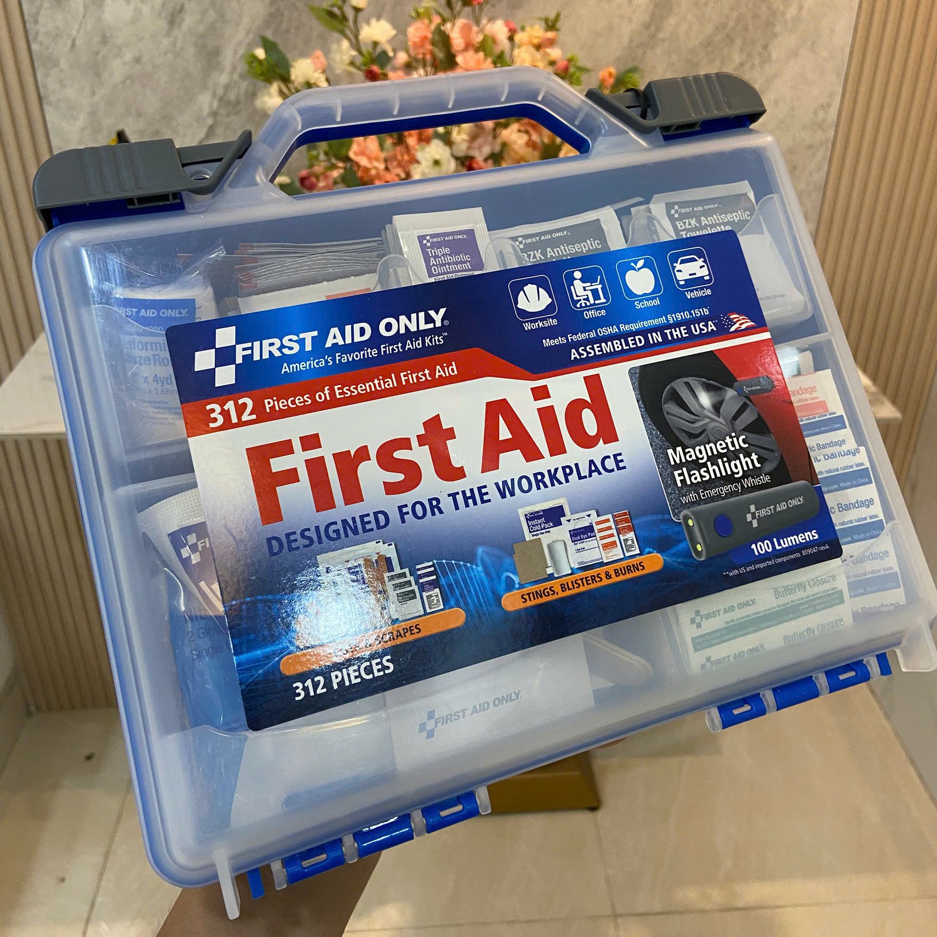 First Aid Kits American All Purpose 312 Pieces