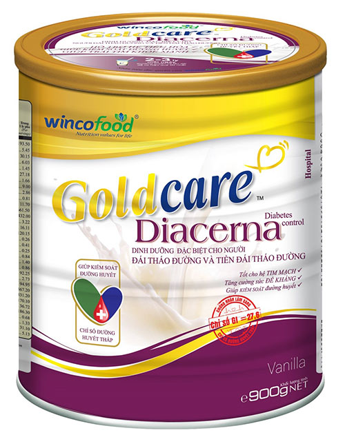 Goldcare Diacerna – Chăm sóc sức khỏe của người đái tháo đường