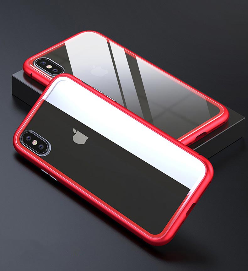 ỐP LƯNG HÍT NAM CHÂM CƯỜNG LỰC 2 MẶT DÀNH CHO IPHONE XR.