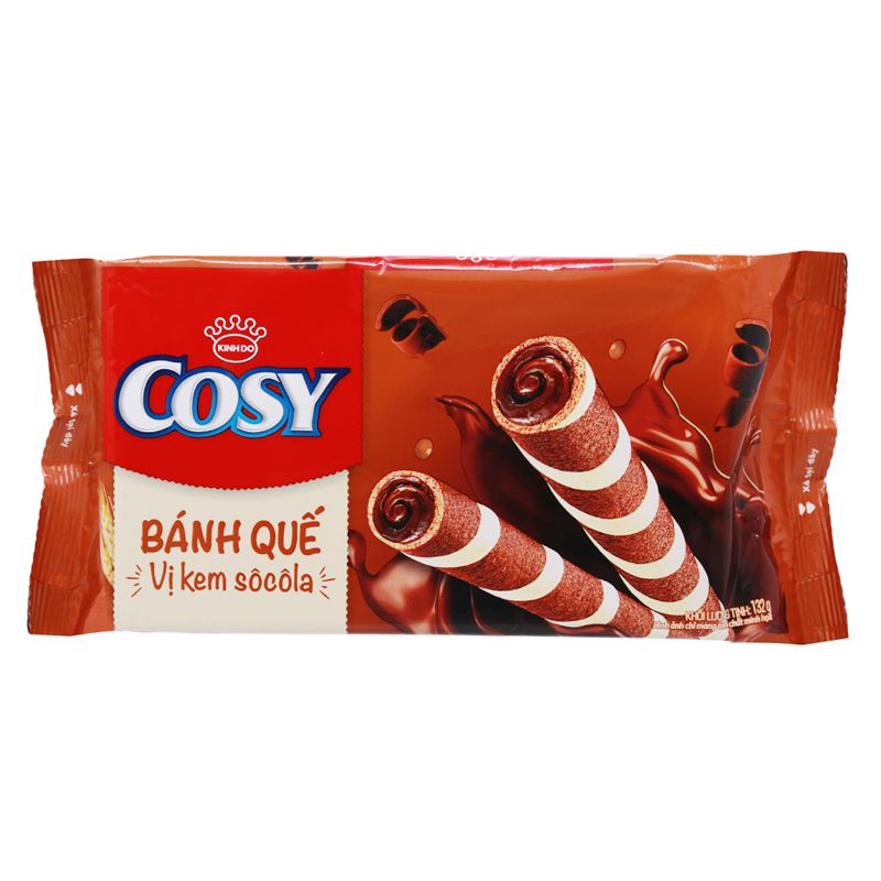 Bánh quế Cosy Kinh Đô vị socola 135g (date mới nhất)