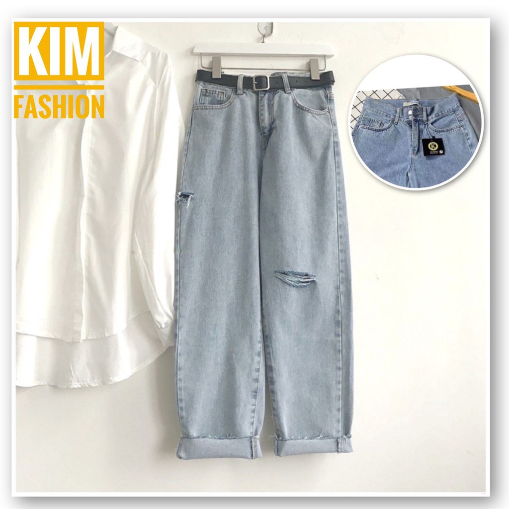 Quần baggy jean bigsize bgs03-09 size 30-35