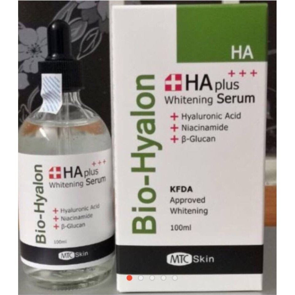 Ha plus whitening serum bio hyalon100ml hàn quốc - serum cấp ẩm, trắng sáng da