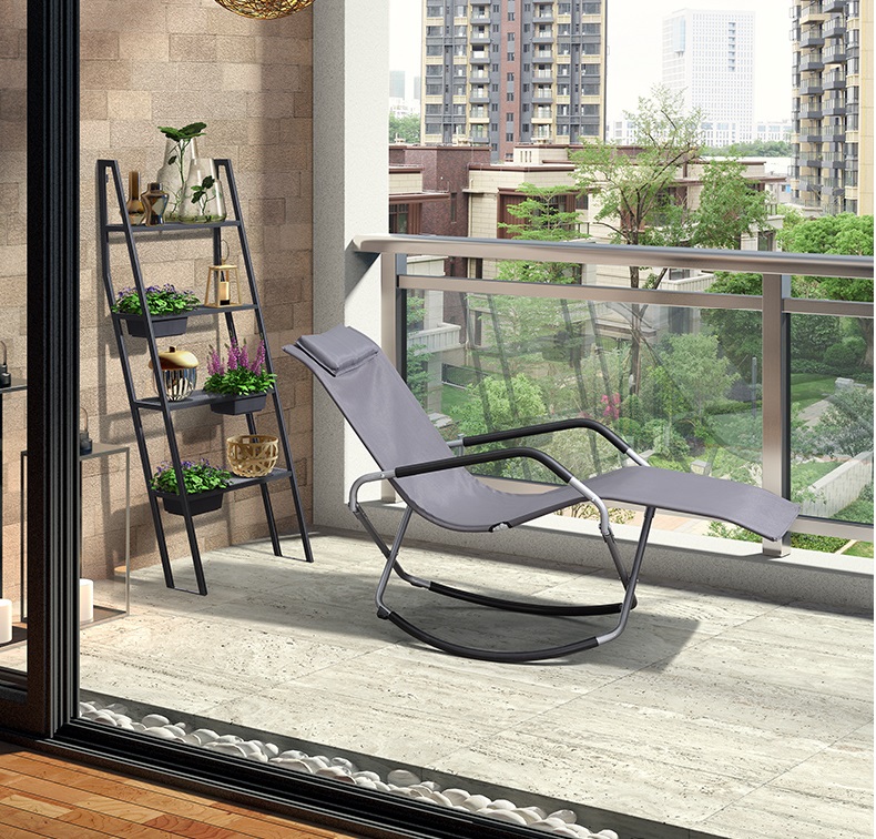 Ghế xếp thư giãn cao cấp POANG - Ghế xếp bập bênh đa năng