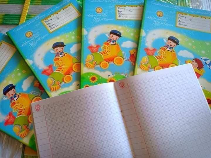 Vở ô li Ánh Dương 80 trang