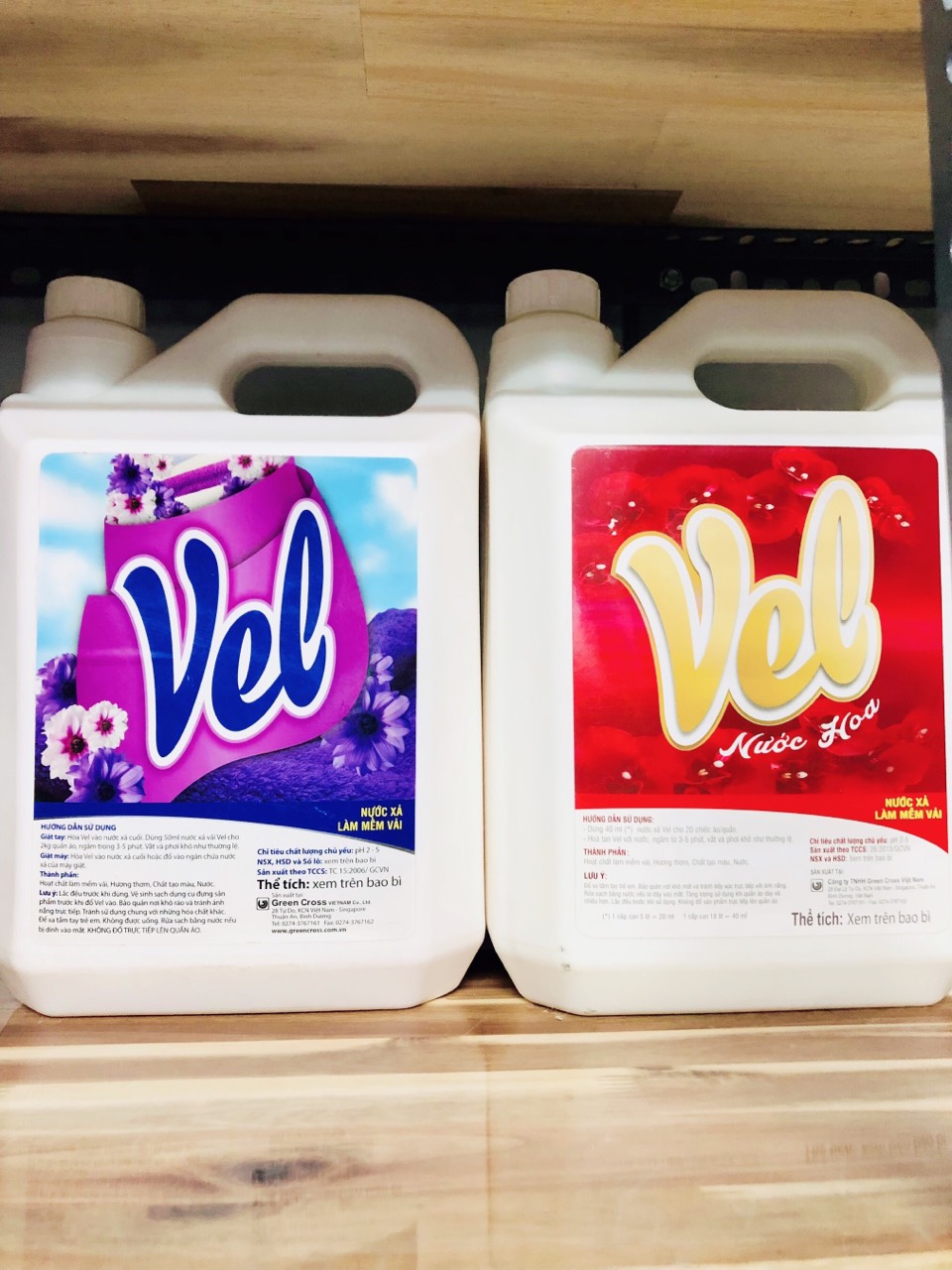 Nước xả vải vel can 5l - hương lavender/nước hoa