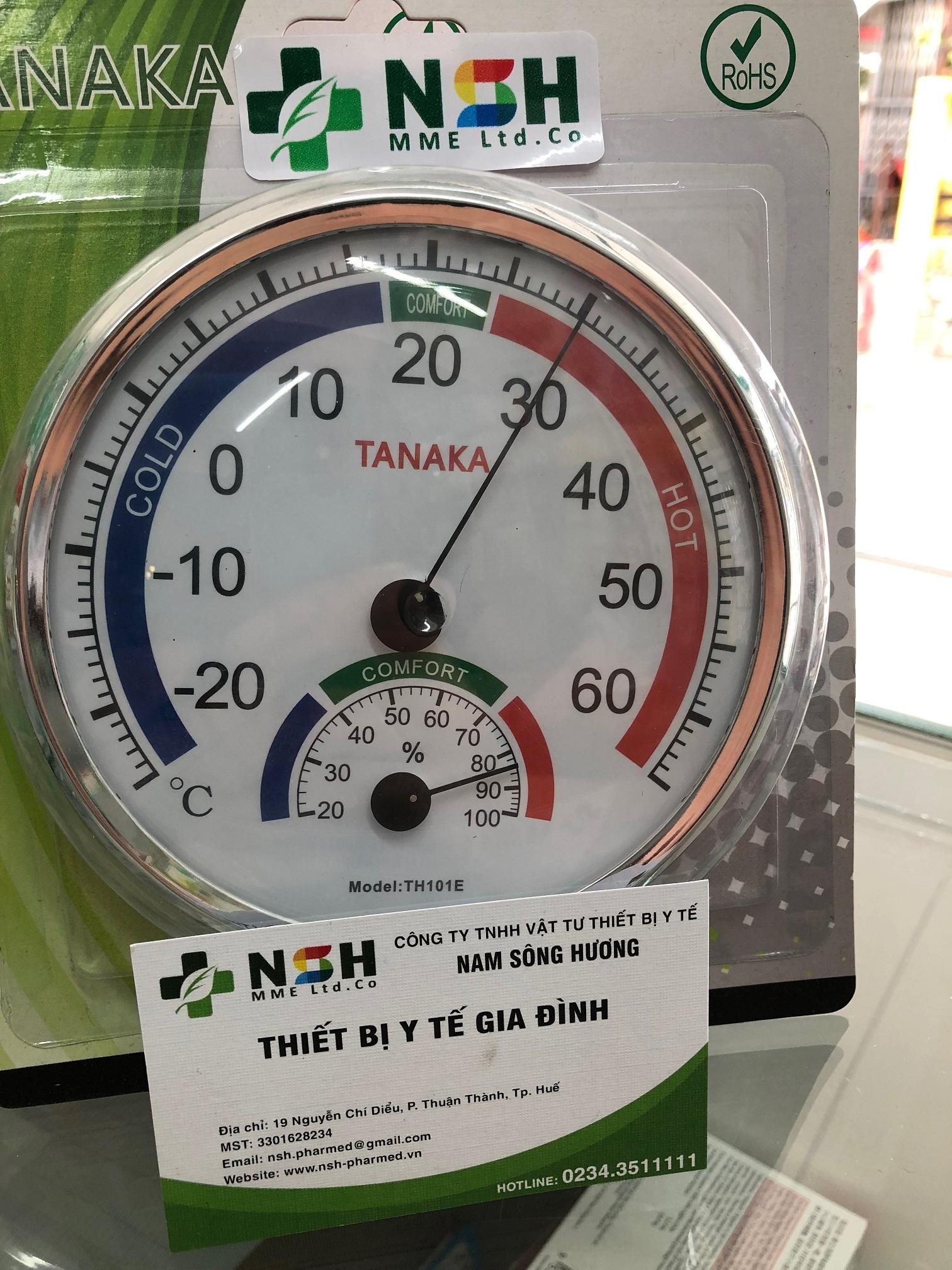 [ĐẠI LÝ] Nhiệt ẩm kế cơ học TANAKA TH101E Loại LỚN