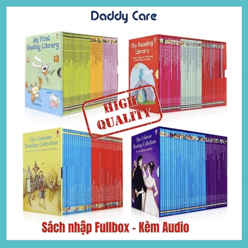 ♣✲№ my first reading library - usborne xanh