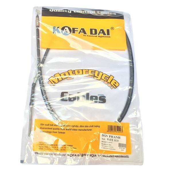 Dây phanh xe máy wave s110 kafadai thailand bt381