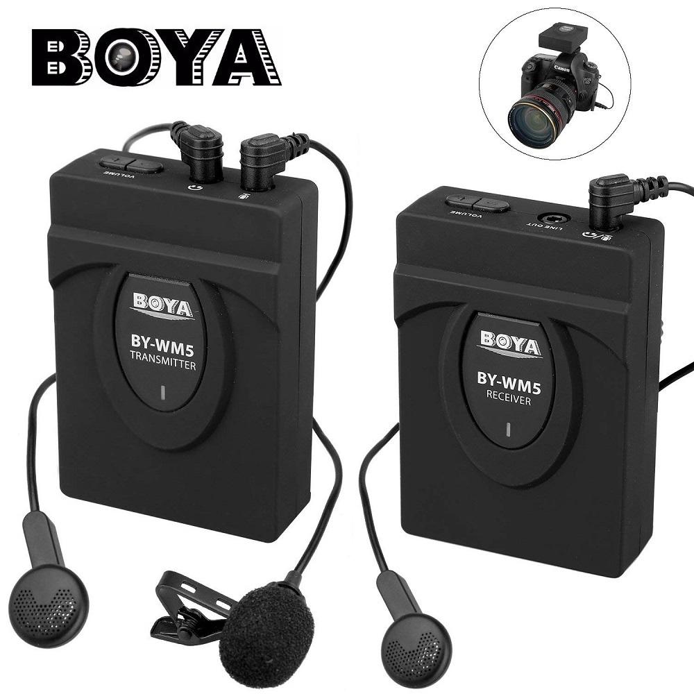 Wireless micro boya by-wm5 - micro không dây khoảng cách kết nối lên đến 50m boya wm5