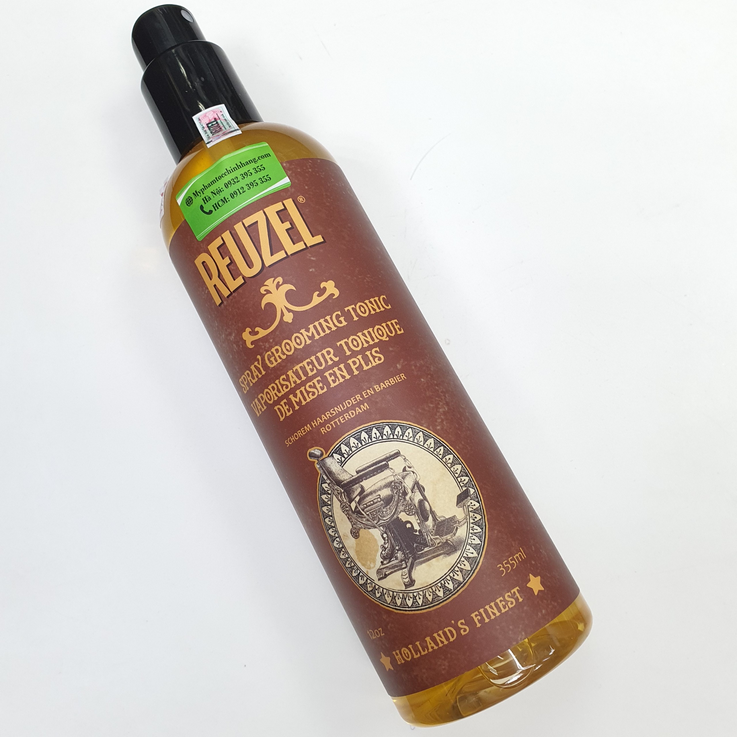 Xịt dưỡng tóc reuzel tạo độ phồng tự nhiên spray grooming tonic 355ml