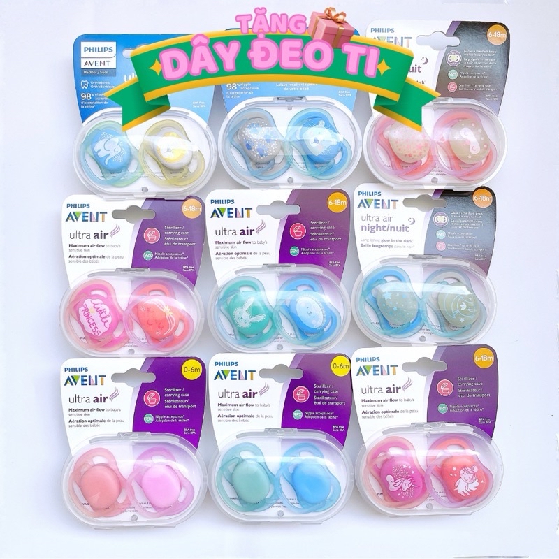 Ty giả avent ultra air/ultra soft cho bé từ 0-18m