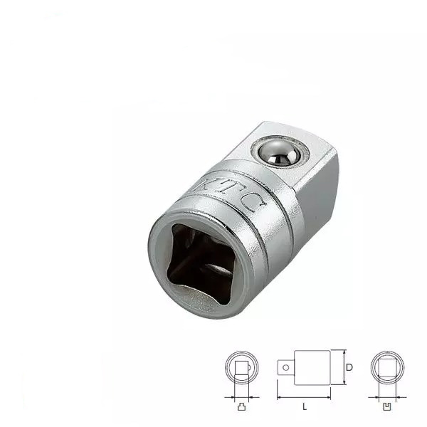 Đầu chuyển cỡ khẩu kingtony 1/2 inch ra 3/8 inch 4813 - trắng