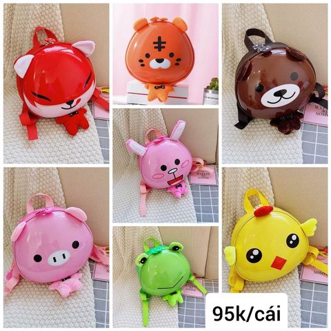 [HCM][SIÊU RẺ]- BALO TRỨNG HÌNH THÚ CHO BÉ ĐI MẪU GIÁO