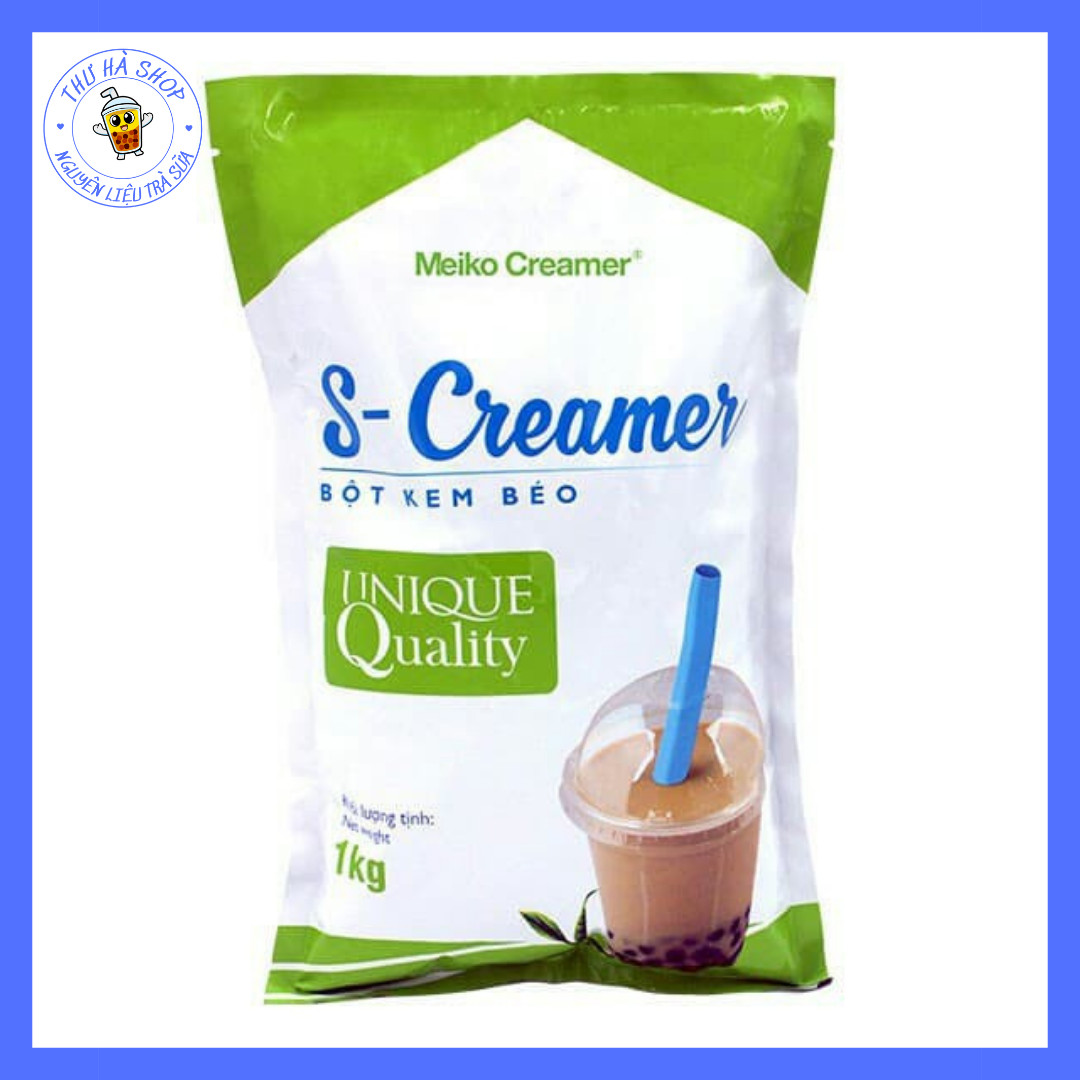 Bột kem béo pha trà sữa đài loan S-Creamer screamer Gói 1kg bột sữa, pha trà, trà sữa, làm bánh, sữa