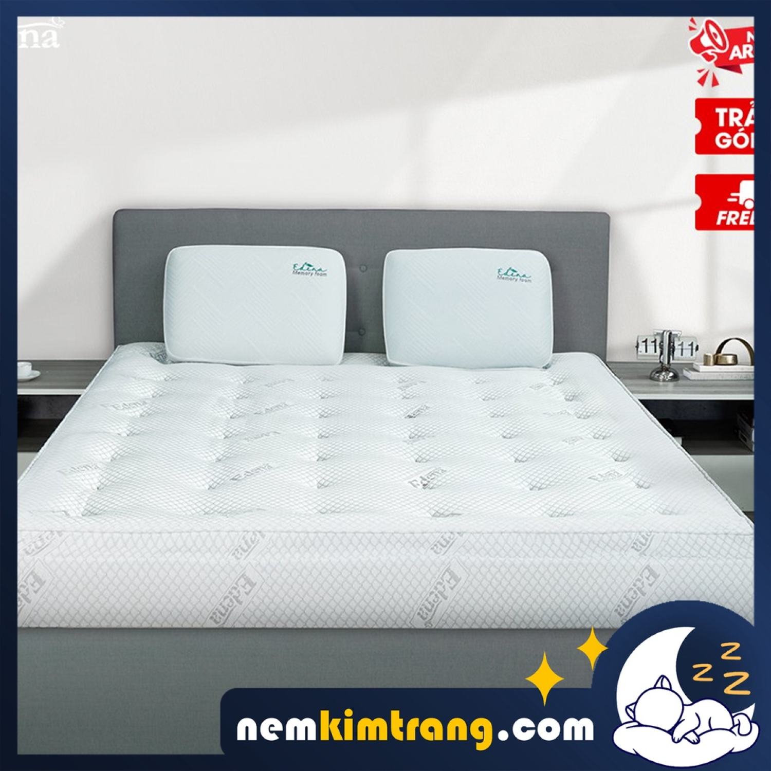 Nệm cao su luxury edena - chính hãng, cao cấp