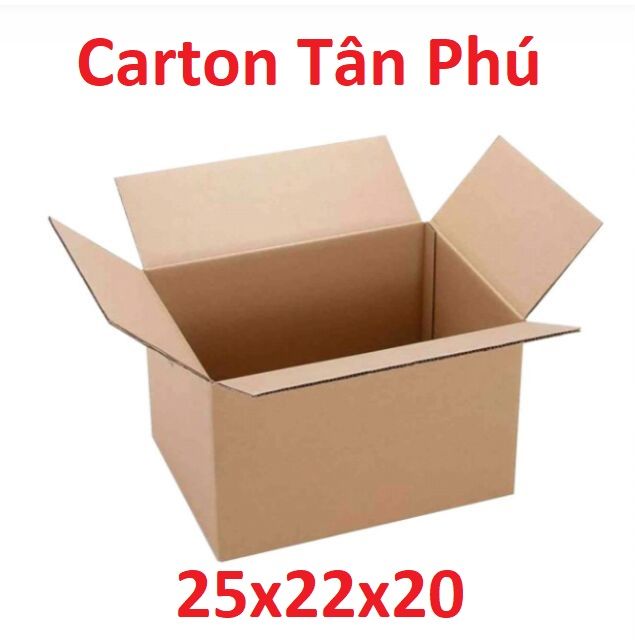 25x22x20cm - 10 Thùng Carton đóng hàng