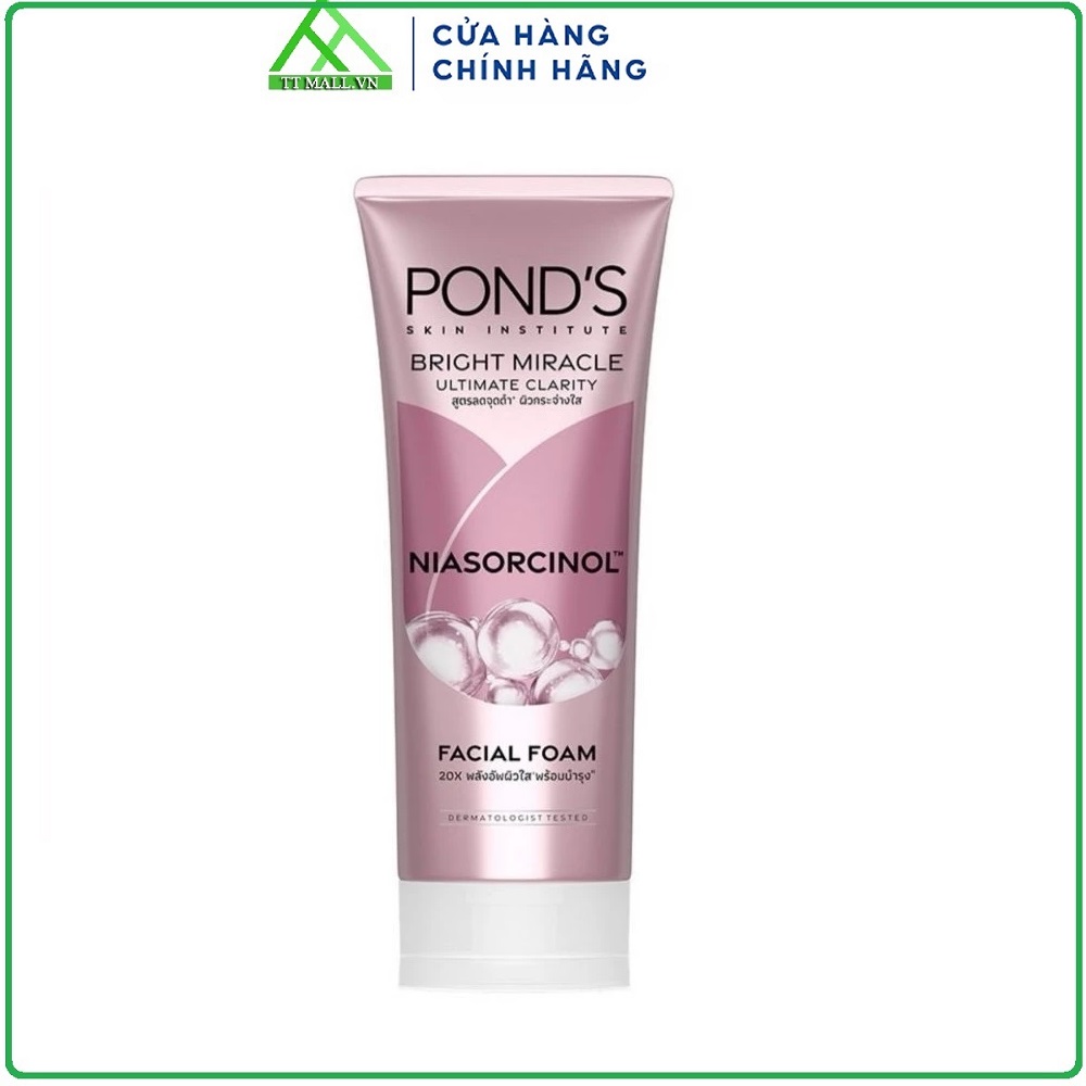 Sữa rửa mặt pond's white beauty trắng hồng rạng rỡ 100ml
