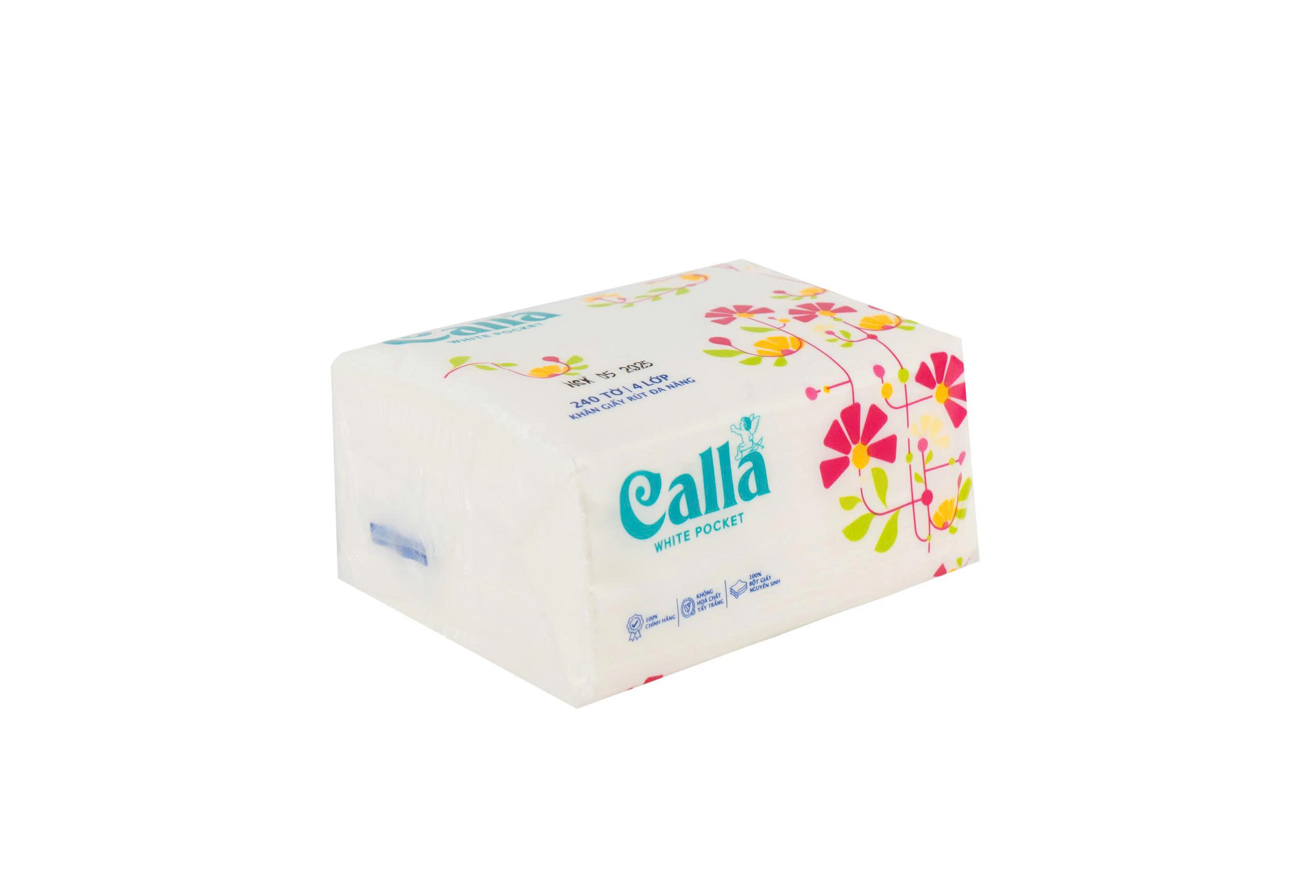 10 gói -Giấy rút Calla mini 240 tờ/4 lớp