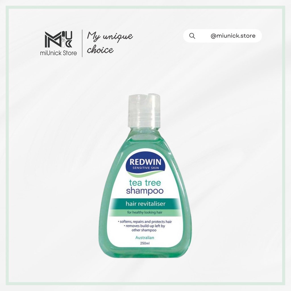 Dầu gội giảm gàu, nấm redwin tea tree shampoo 250ml