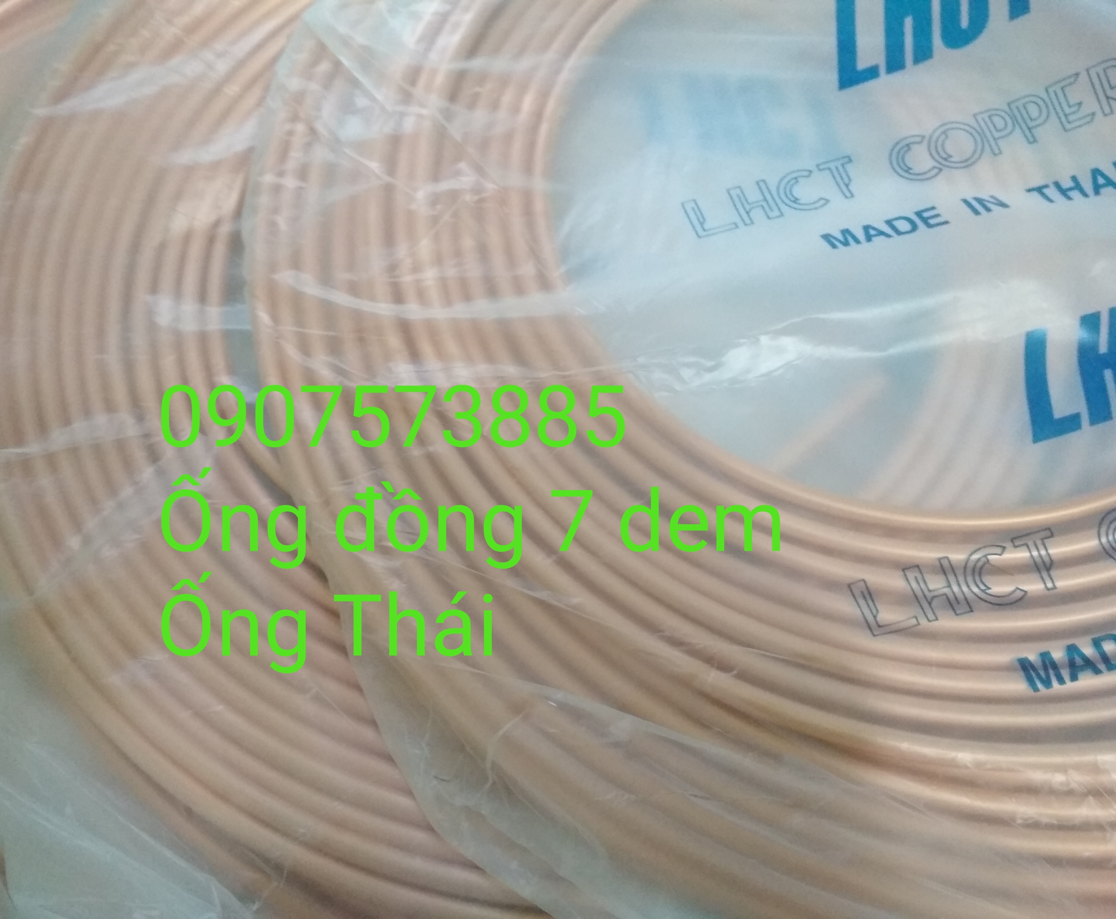 Ống đồng phi 10 thái lan dày 7 dem