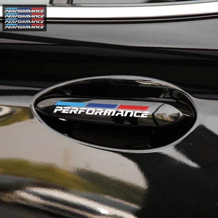 Bộ 4 tem tay nắm cửa ô tô Performance 02