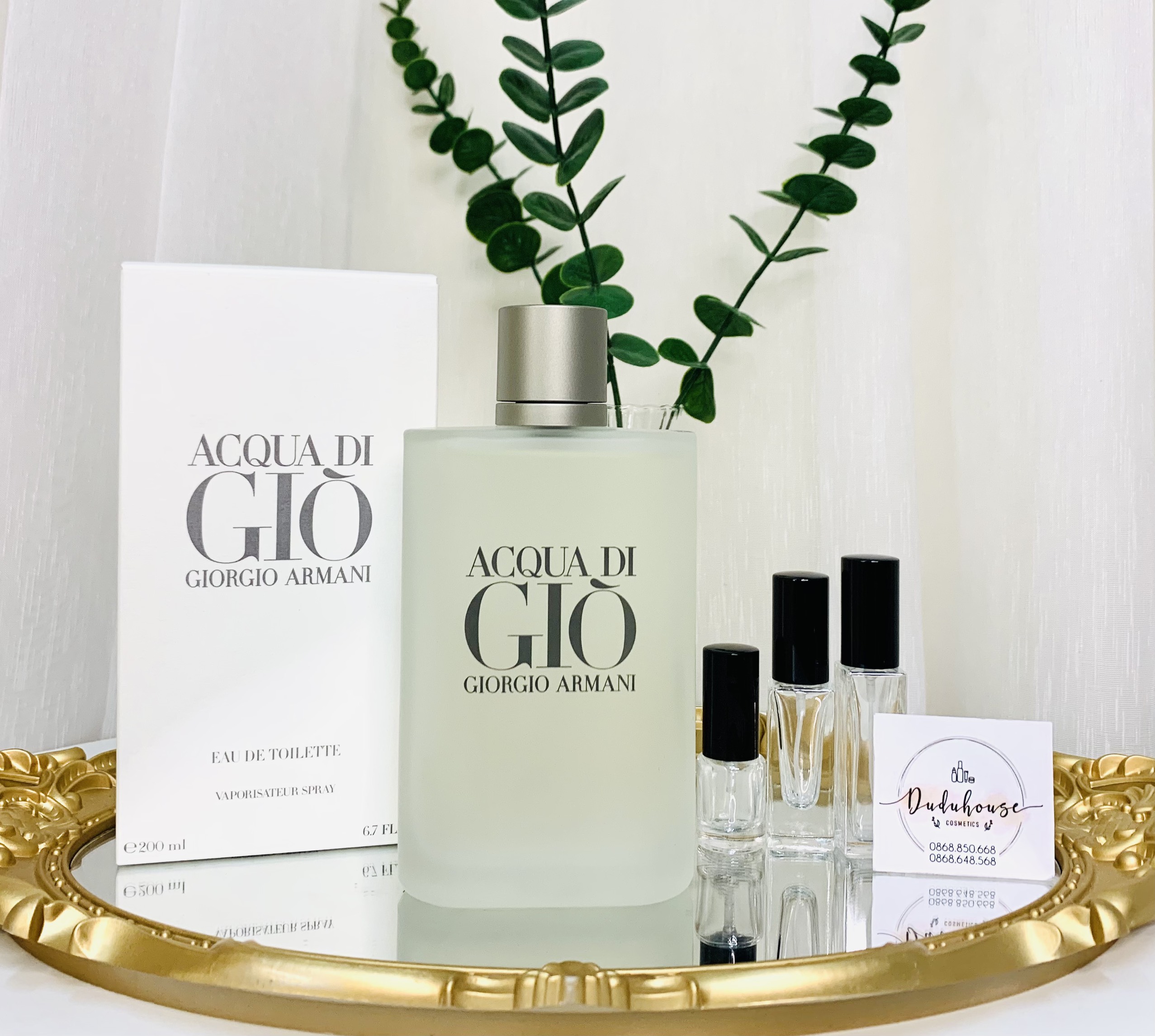 Nước hoa nam Acqua Di Gio Pour Homme mẫu thử 2ml/5ml/10ml