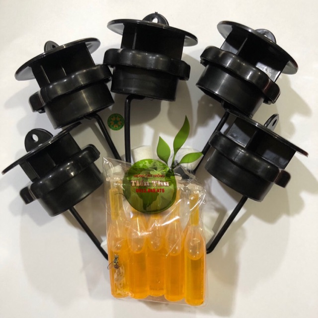 SET 5 NẮP BẪY DẪN DỤ DIỆT RUỒI VÀNG GẮN CHAI NƯỚC