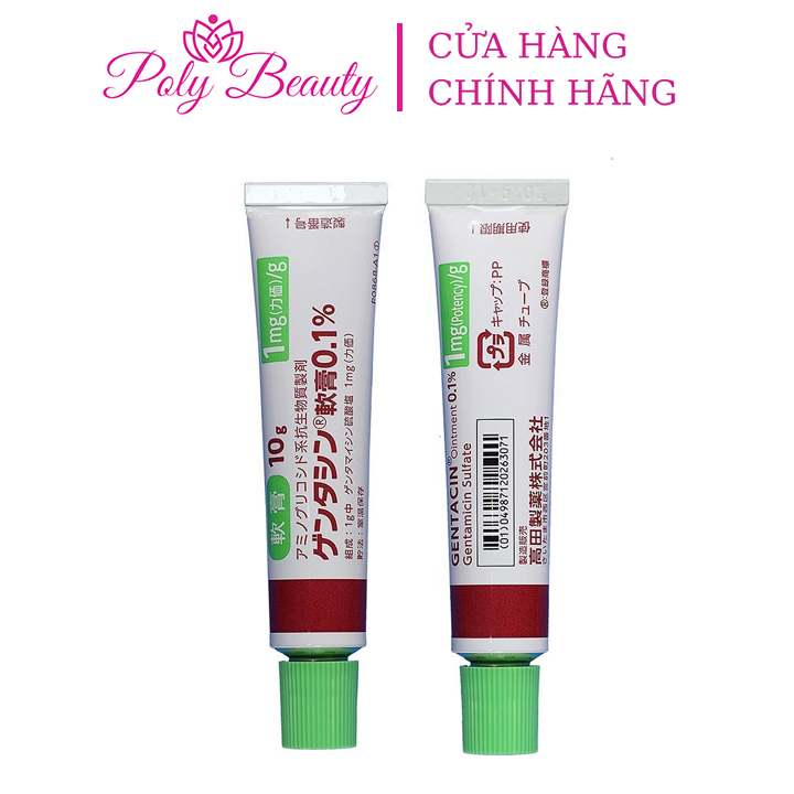 Kem mờ sẹo gentacin của nhật bản 10gr - kem bôi sẹo gentacin - kem liền sẹo gentacin - kem ngừa sẹo gentacin làm mờ vết sẹo, giảm thâm, ngăn ngừa mụn