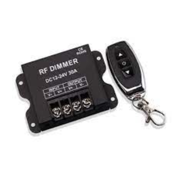 [HCM]RF DIMMER DC 12-24V 30A - ĐIỀU CHÌNH TỐC ĐỘ ĐỘNG CƠ