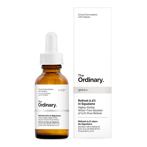 Serum Retinol Chống Lão Hóa The Ordinary Retinol 0.2% in Squalane 30ml Bản Canada