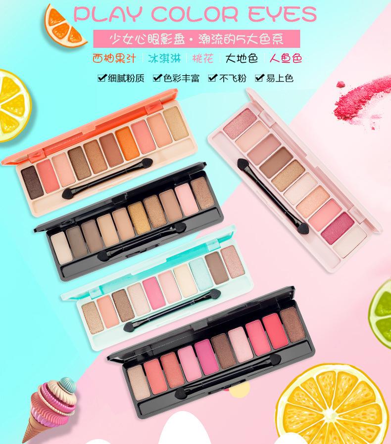 Bảng phấn mắt Play Color Eyes Lameila L3596