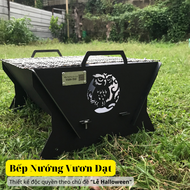 Bếp nướng than hình cú mèo vươn đạt