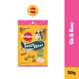 PEDIGREE Tasty Bites Bánh thưởng cho chó con dạng xương gặm – Vị Gà và Rau Củ - 50g