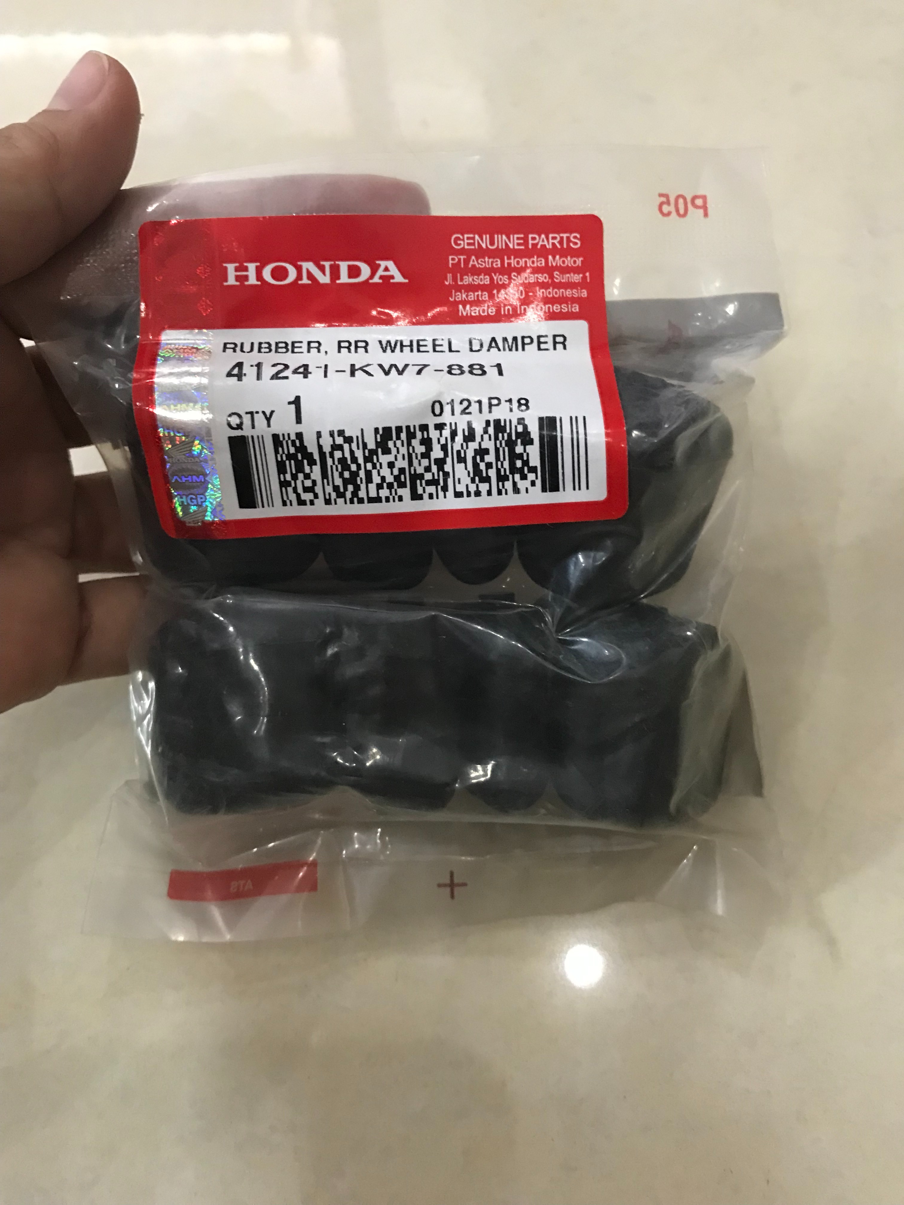 Cao su đùm gắn xe Sonic chính hãng honda