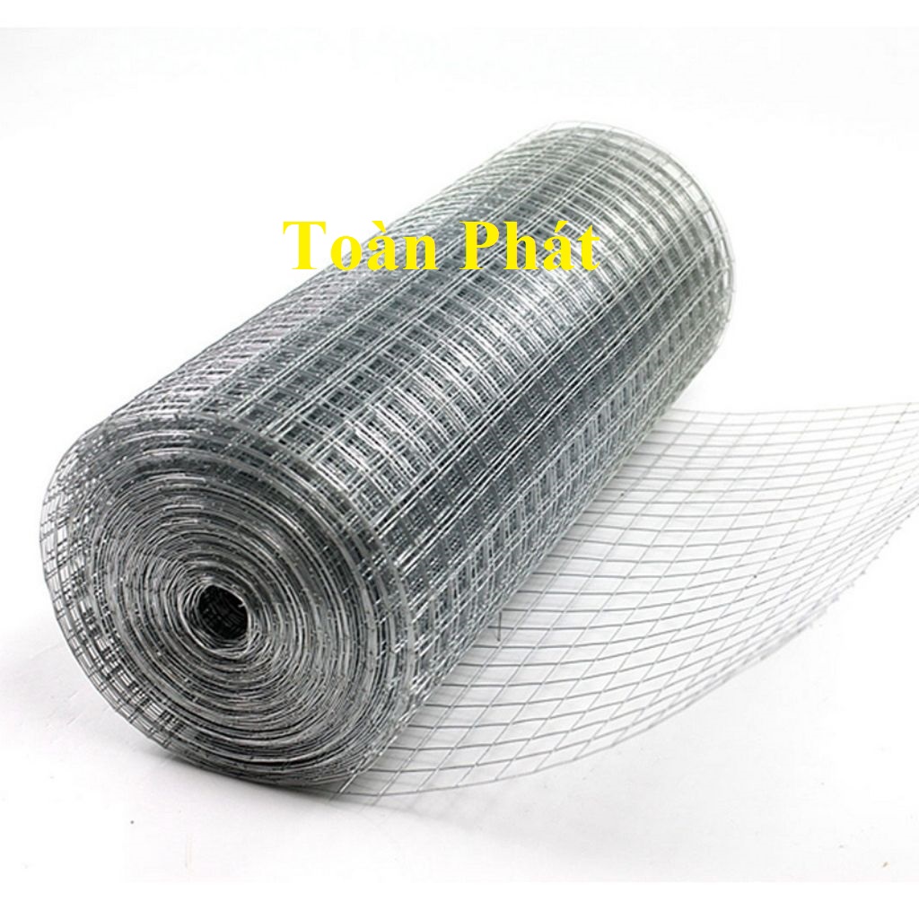 Lưới sắt ô vuông 1.2cm, 2cm làm chuồng gà vịt thú nuôi