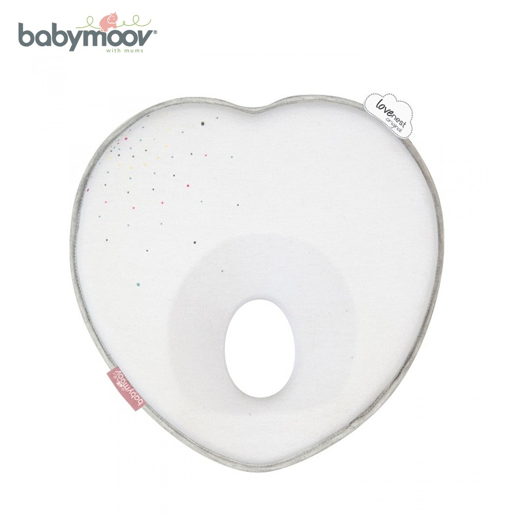 Babymoov Gối chống bẹt đầu Lovenest dành cho trẻ sơ sinh 24x23x3cm