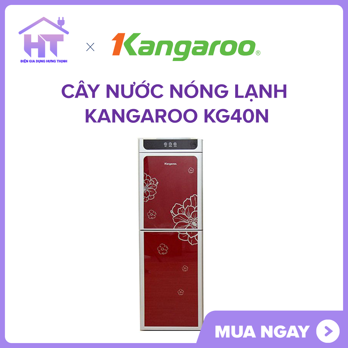 Cây nước nóng lạnh Kangaroo KG40N Hàng Trưng Bày Nhiệt độ làm lạnh từ 6 độ C đến 10 độ Cnhiệt độ nước nóng từ 85 độ C đến 95 độ C