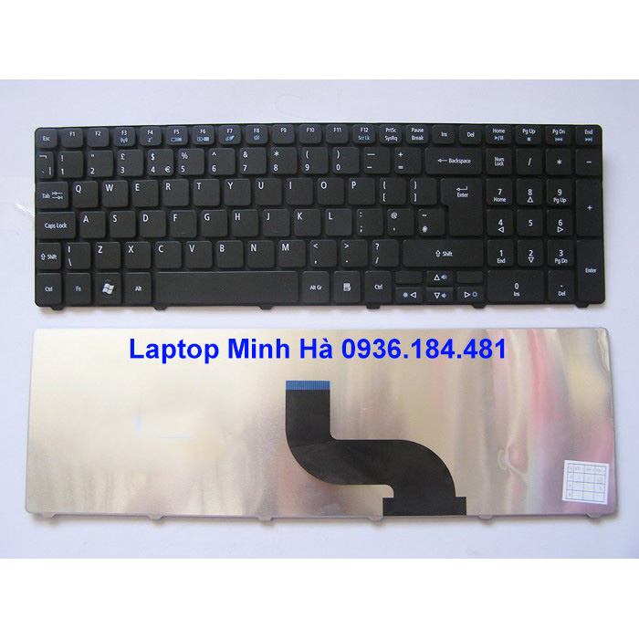 Bàn phím laptop Acer emachines E729 E729z E729G, Bàn phímAcer emachines E729 E729z E729G