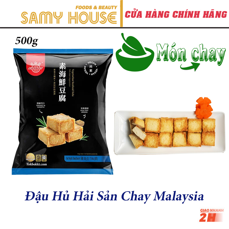 Đậu hủ hải sản chay everbest malaysia 500g