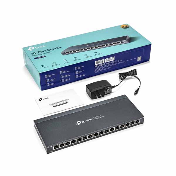 Bộ chia mạng Switch TPLink SG-1016 16 port Gigabit