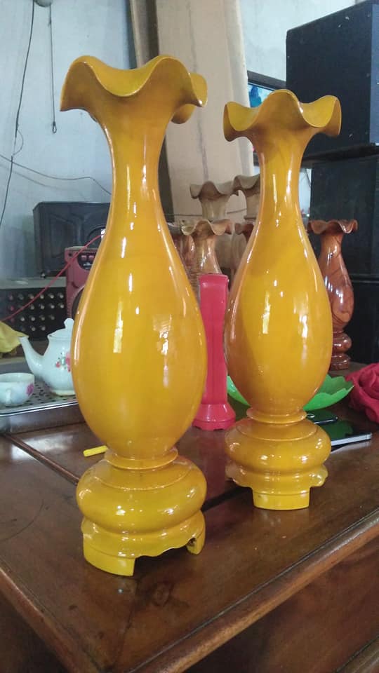 LỤC BÌNH TỲ BÀ GỖ MÍT CAO 41CM