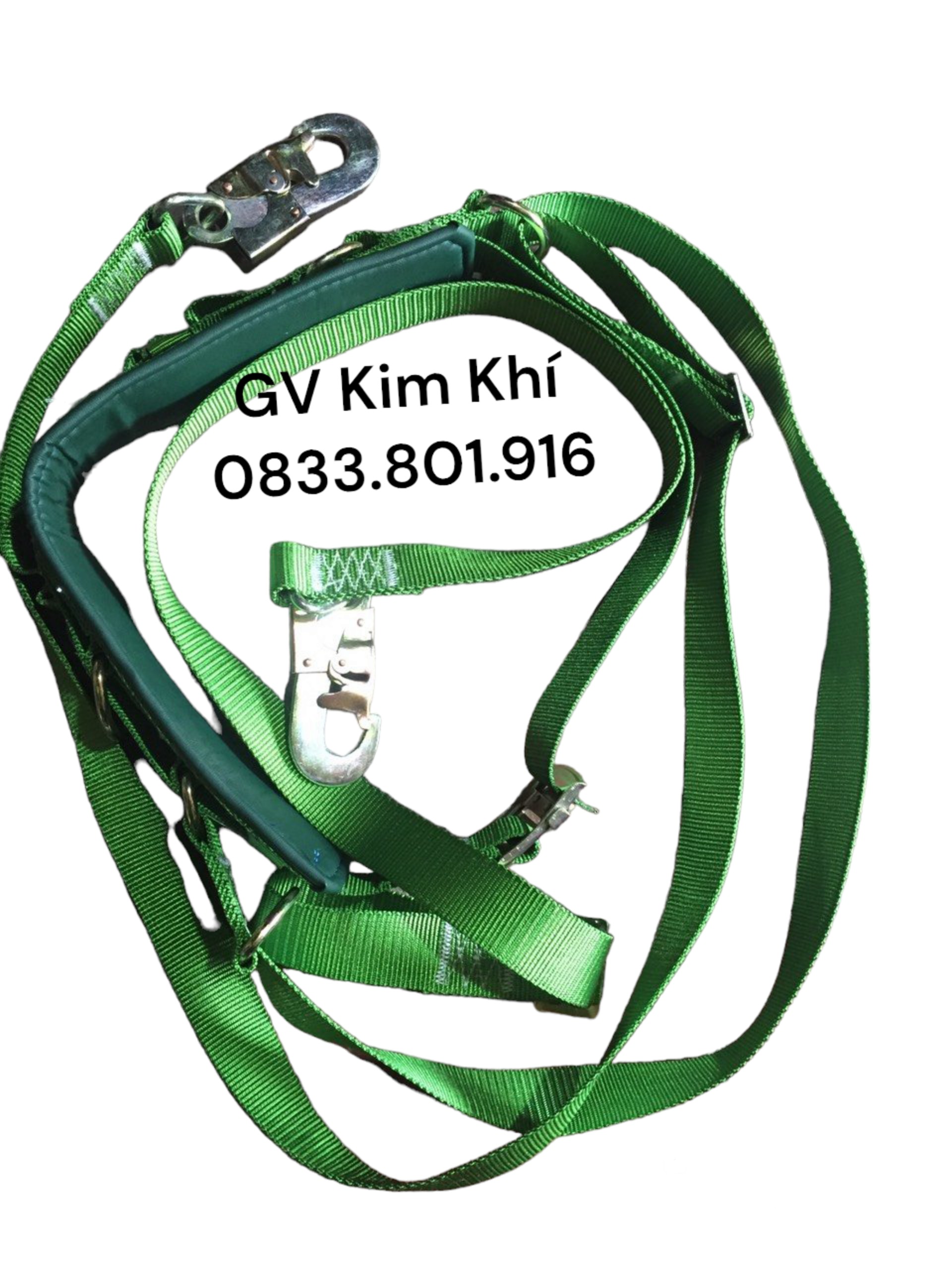 Dây bảo hiểm HAN-KO 2 tấn 2 móc có ghế ngồi ,dây an toàn trèo cột điện, dây bảo hiểm leo núi, dụng cụ hỗ trợ lao động