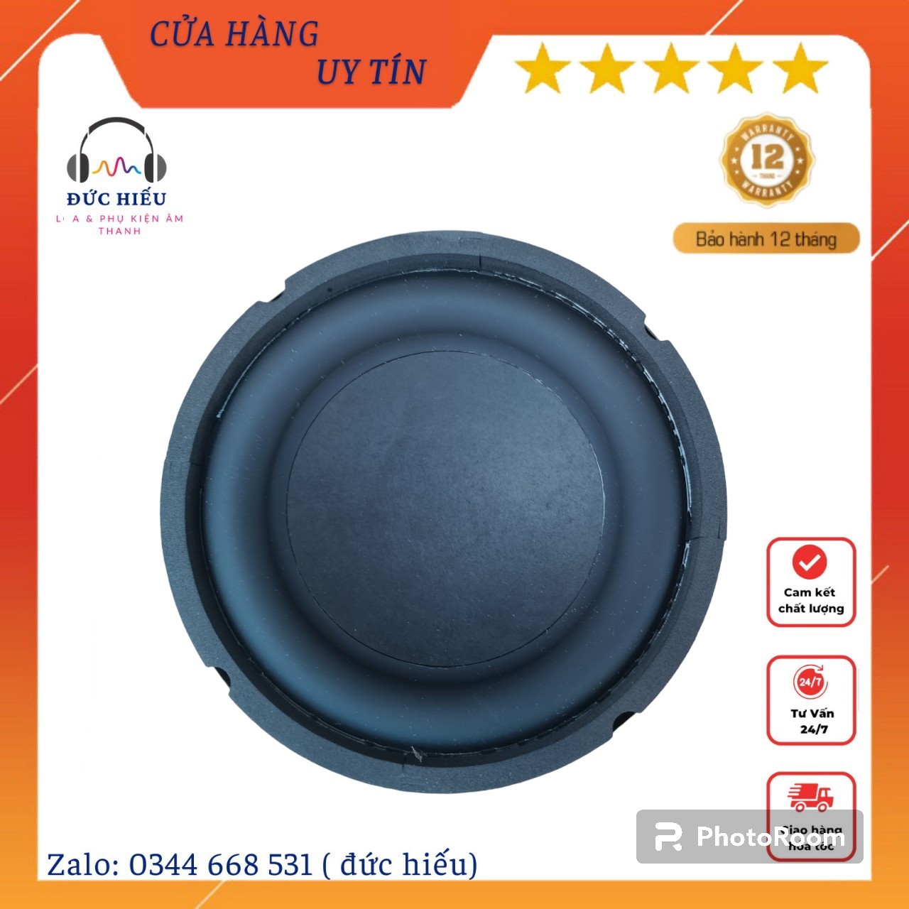 1 củ loa sub bass LG 6.5inch 4R 80W chất lượng tiếng trầm cực sâu -sub 16cm