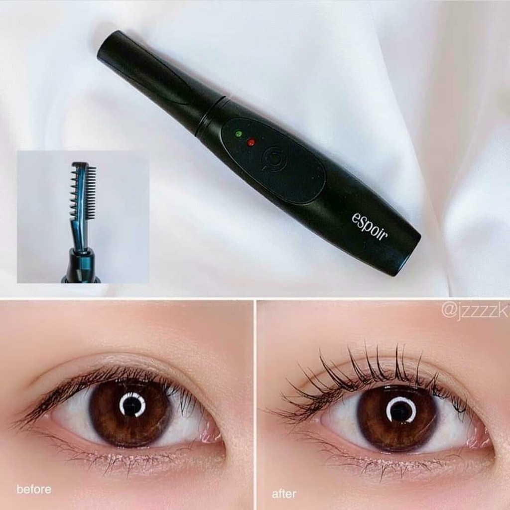 Máy uốn mi espoir heating eyelash curler