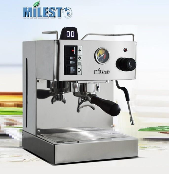Máy pha cà phê espresso Milesto EM-18 chuyên nghiệp