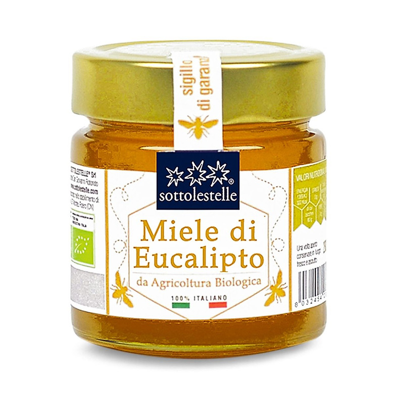 [Hoàn Tiền 15%]Mật ong hữu cơ Sottolestelle Organic Honey 280g