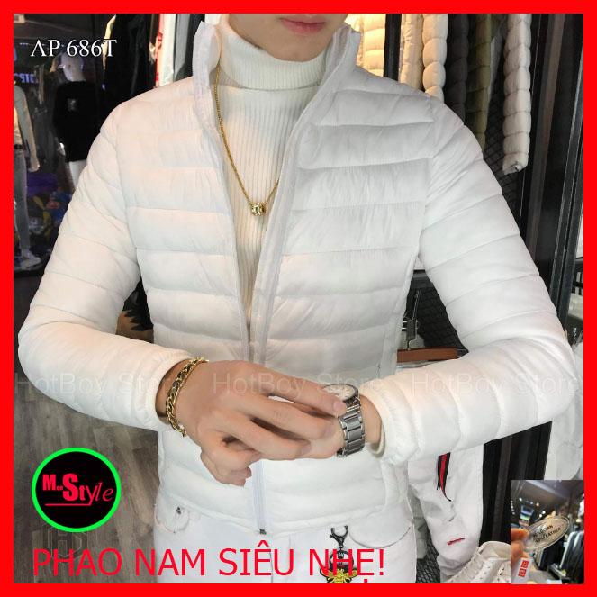 Áo khoác phao nam dáng trẻ